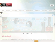 Tablet Screenshot of crstools.cz